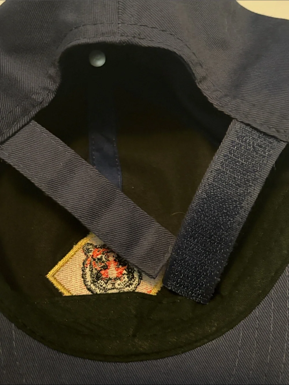 Boy’s Tiger Scout uniform hat Boy Scouts of America ax M/L Velcro adjustable